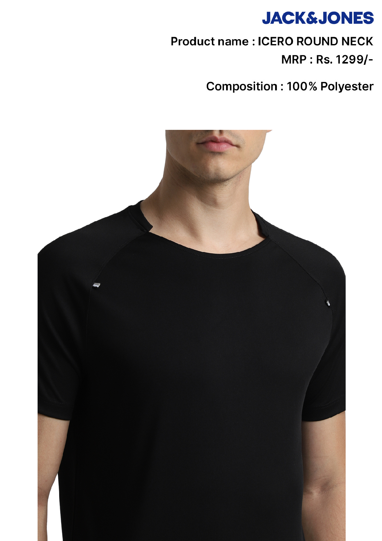 Jack & Jones Icero Round Neck T shirt Jack & Jones Icero Round Neck T shirt