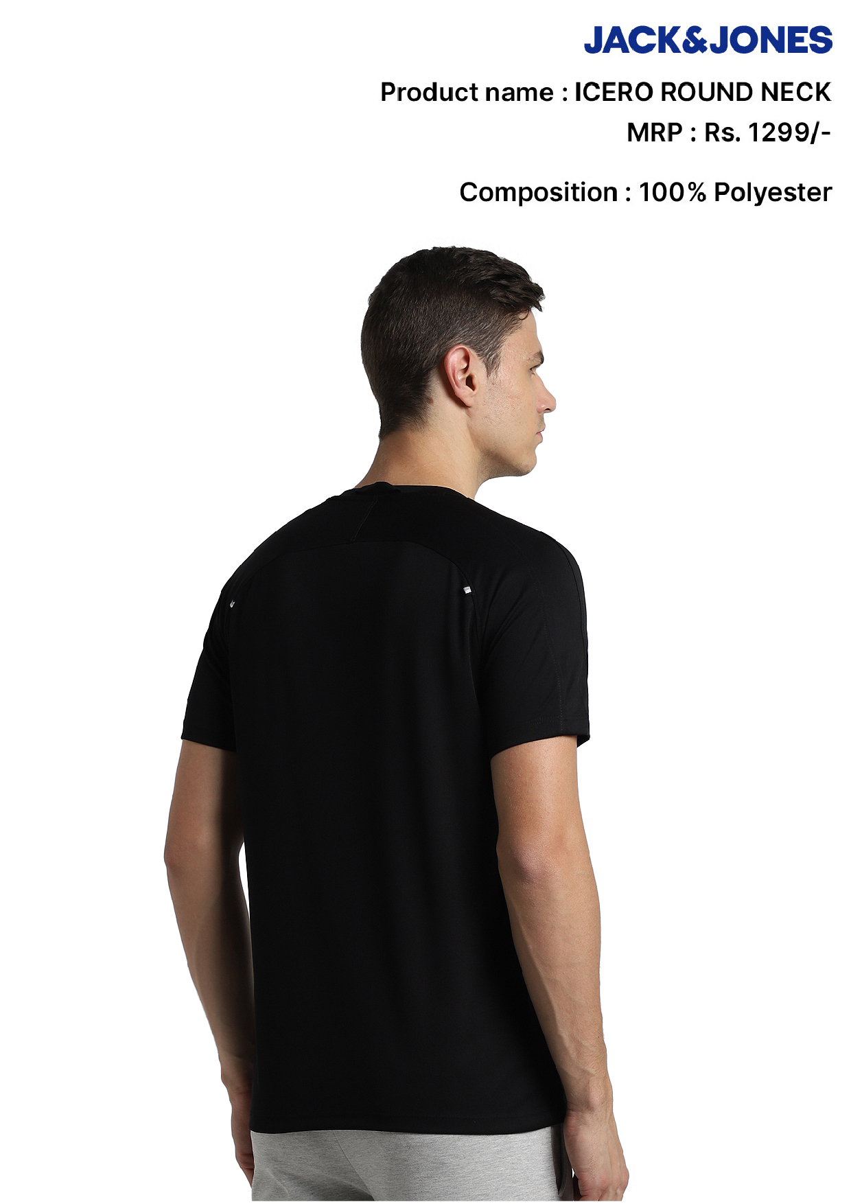 Jack & Jones Icero Round Neck T shirt Jack & Jones Icero Round Neck T shirt