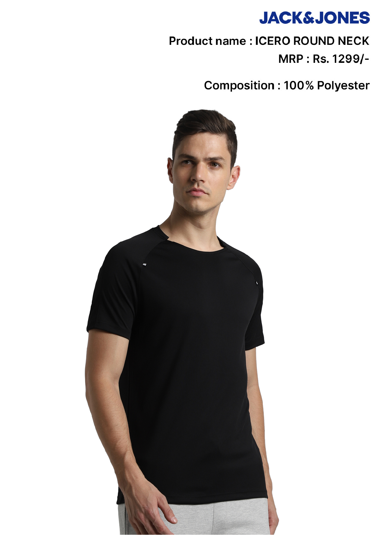 Jack & Jones Icero Round Neck T shirt Jack & Jones Icero Round Neck T shirt
