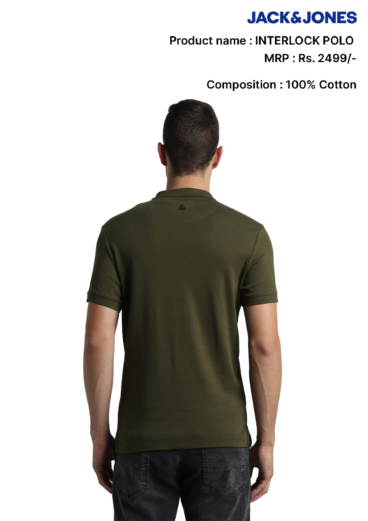 Jack & Jones Interlock Polo T- Shirt Jack & Jones Interlock Polo T- Shirt