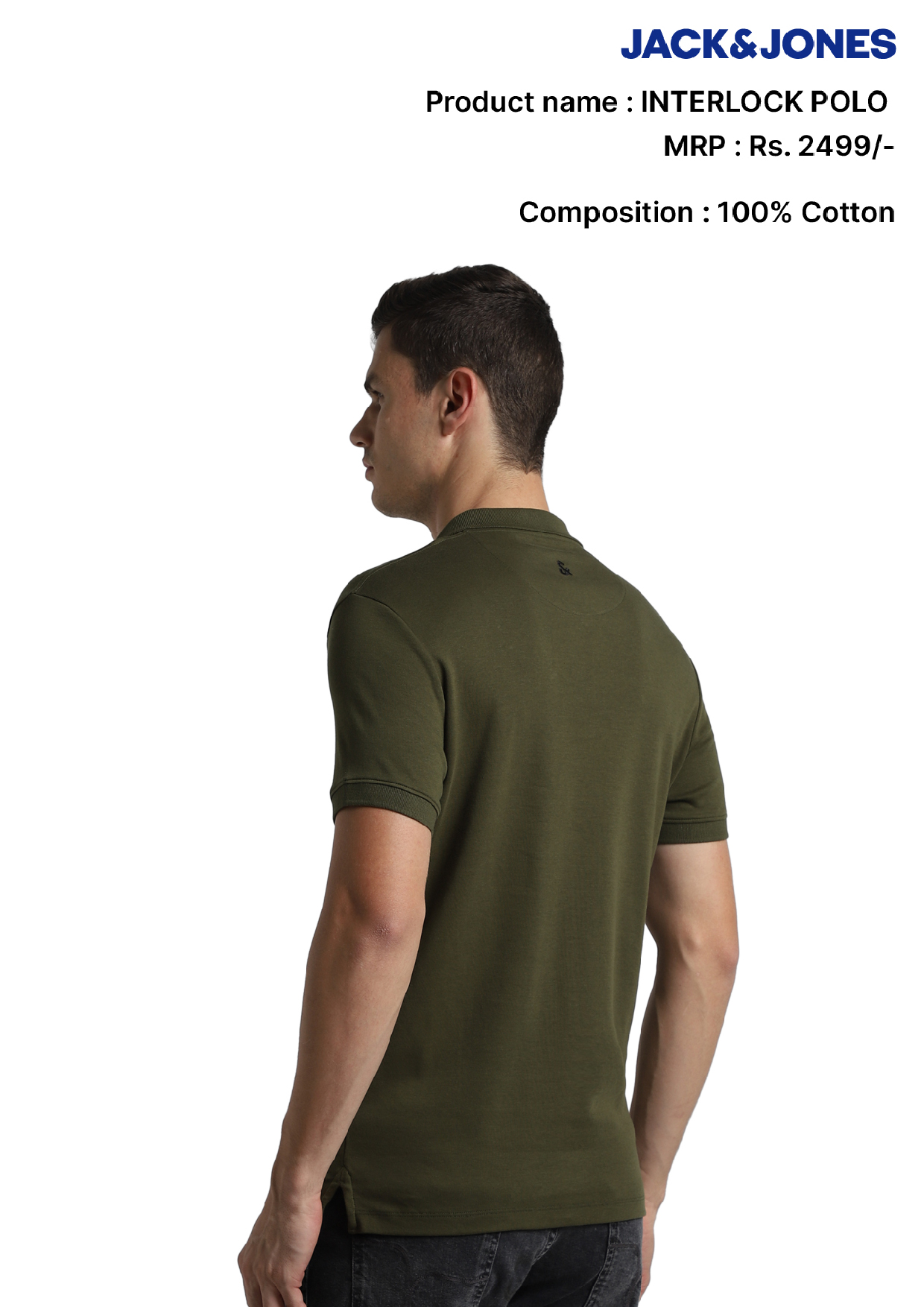 Jack & Jones Interlock Polo T- Shirt Jack & Jones Interlock Polo T- Shirt