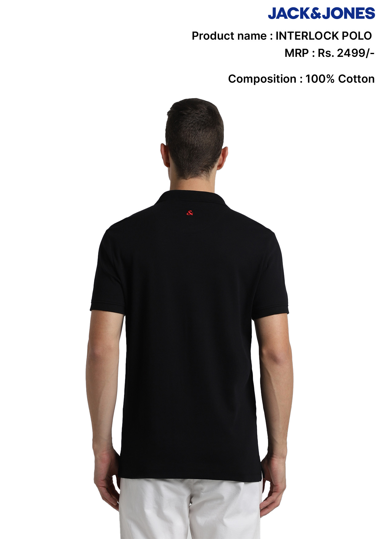 Jack & Jones Interlock Polo T- Shirt Jack & Jones Interlock Polo T- Shirt