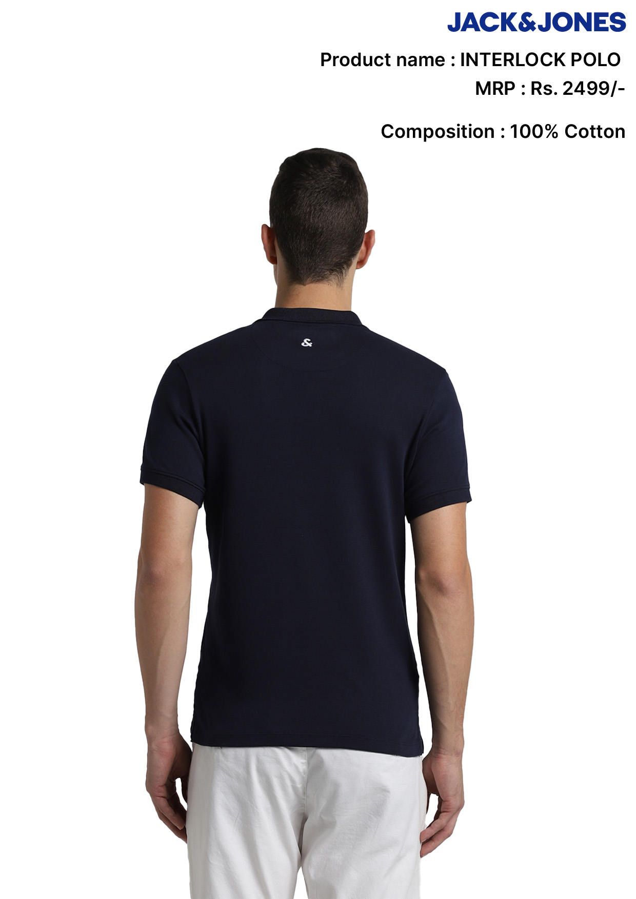 Jack & Jones Interlock Polo T- Shirt Jack & Jones Interlock Polo T- Shirt