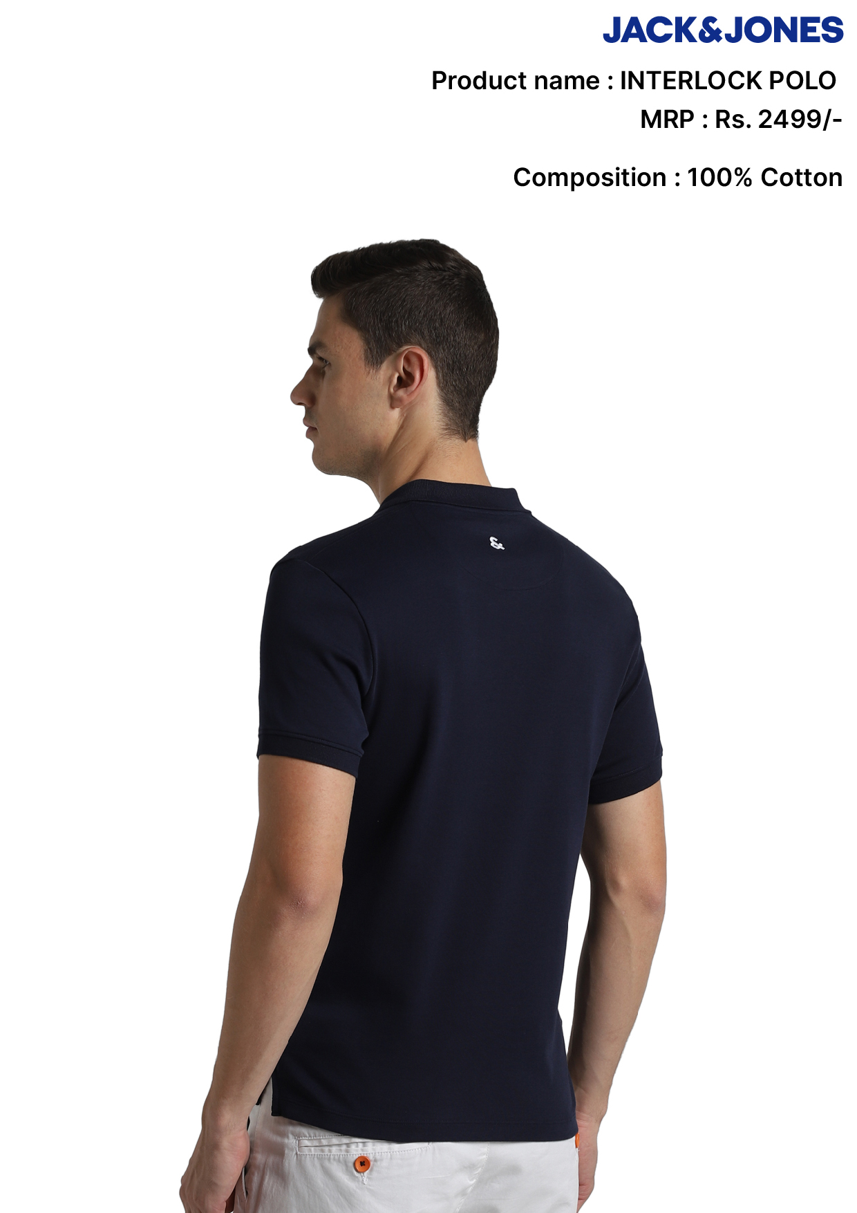 Jack & Jones Interlock Polo T- Shirt Jack & Jones Interlock Polo T- Shirt