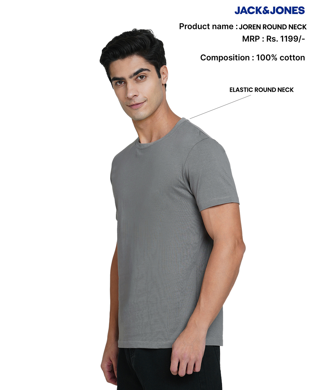 Jack & Jones Joren Round Neck T-Shirt Jack & Jones Joren Round Neck T-Shirt