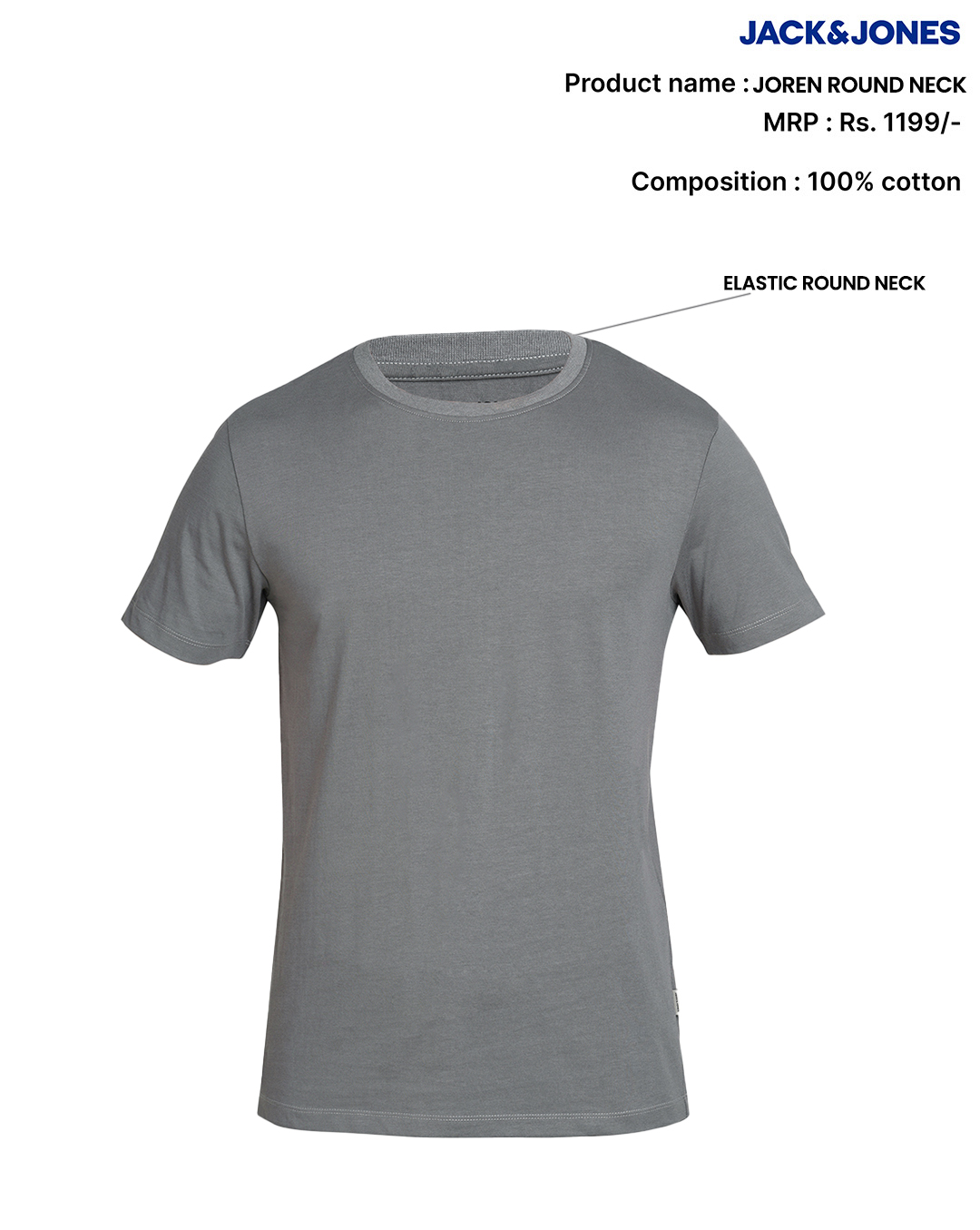 Jack & Jones Joren Round Neck T-Shirt Jack & Jones Joren Round Neck T-Shirt